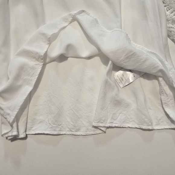 Vanessa Bruno Bell Top V-neck ¾ Sleeves Pull on Size S/XS - Picture 5 of 12